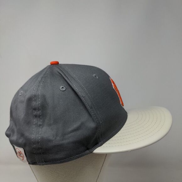 New Era Men's Snapback Hat Gray M-L Embroidered New York Yankees Logo 9Fifty - Picture 4 of 8